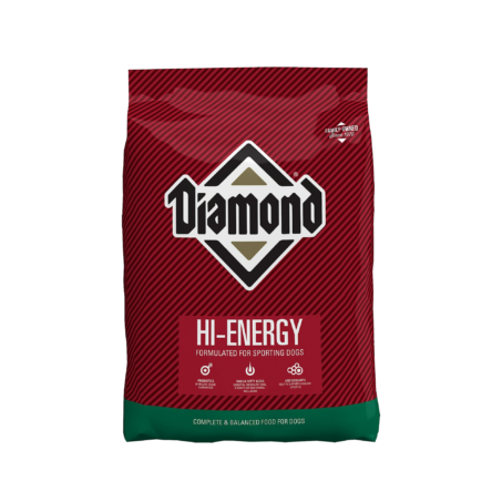 Diamond Hi-Energy Sporting sausas šunų maistas aktyviems šunims, 22 kg