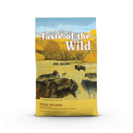 Taste of the Wild High Prairie sausas begrūdis šunų maistas su bizoniena ir elniena, 12.2 kg
