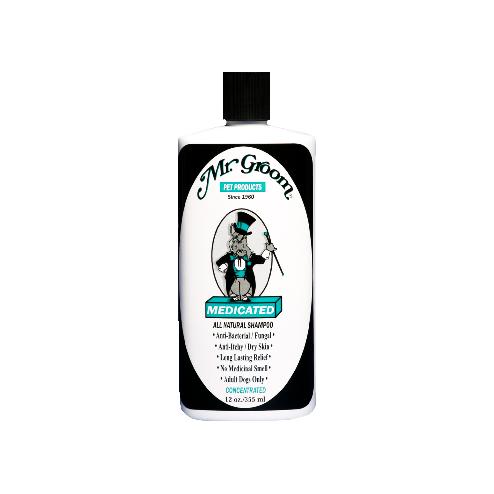 Mr. Groom Medicated Shampoo gydomasis šampūnas, 355 ml