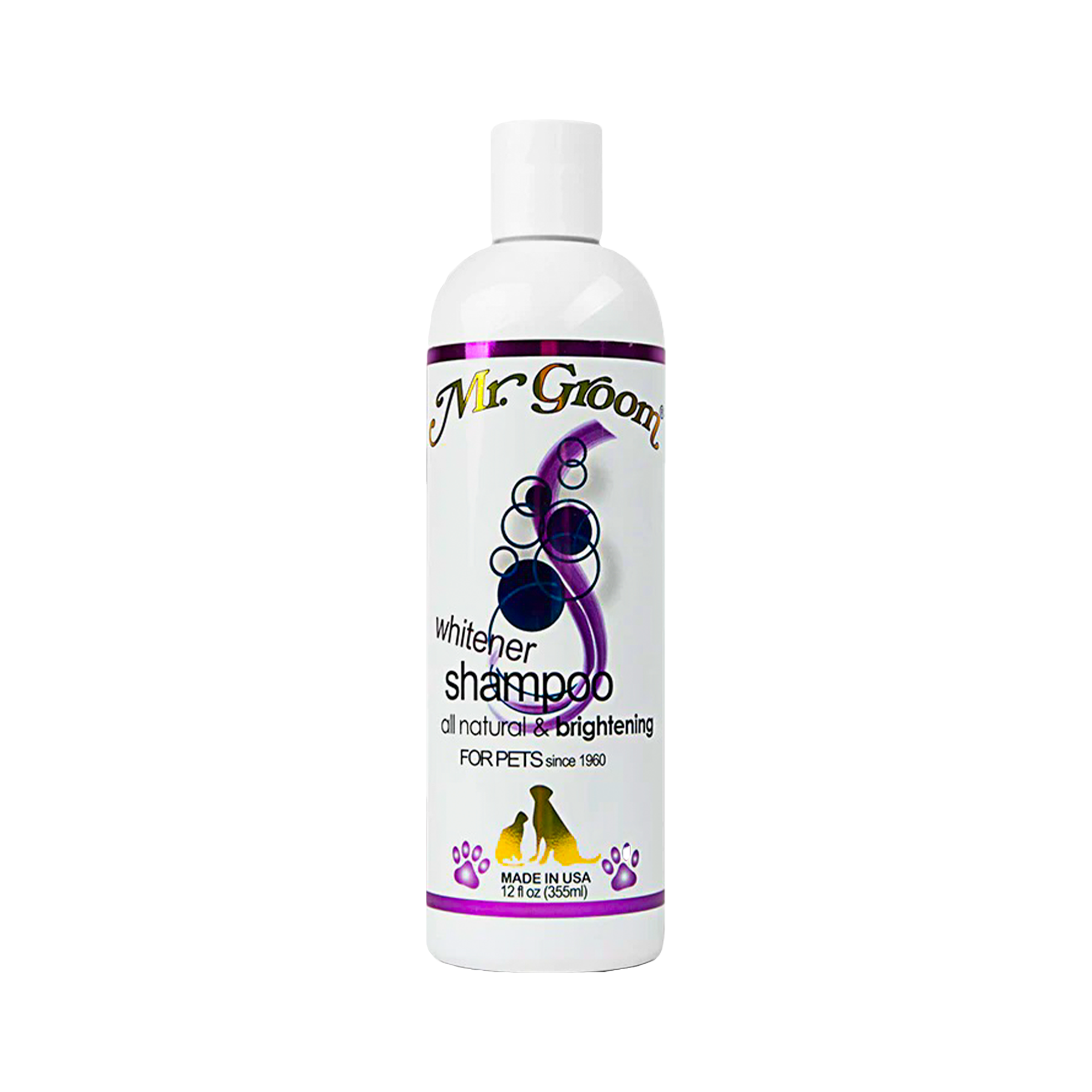 Mr. Groom Whitener Shampoo balinamasis šampūnas, 355 ml