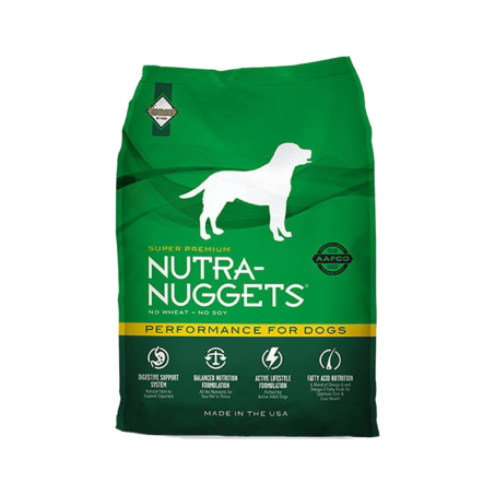 Nutra Nuggets Performance sausas šunų maistas su vištiena, 15 kg
