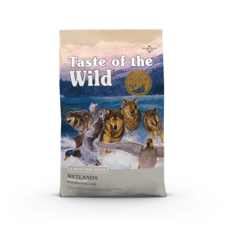 Taste of the Wild Wetlands sausas begrūdis šunų maistas su paukštiena, 12.2 kg